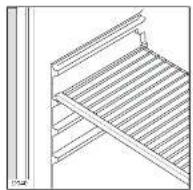 Tricity Bendix ECD937 - Movable shelves - 1