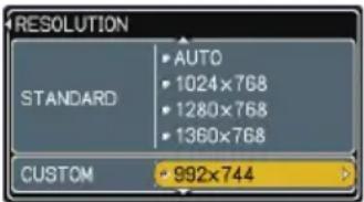 Planar PR9030 - INPUT Menu (continued) - 5