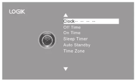 Logik L24FE12I - Time Settings - 2