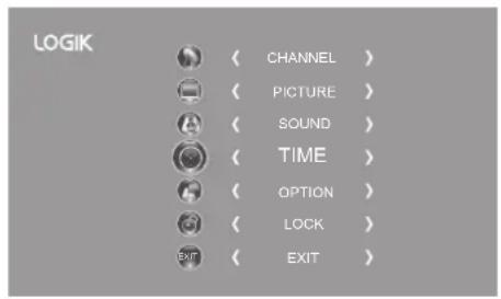 Logik L24FE12I - Time Settings - 1