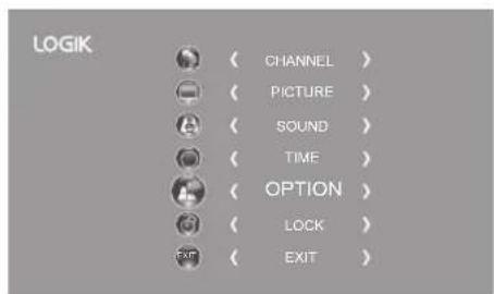 Logik L24FE12I - Audio Language (DTV Mode) - 1