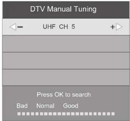 Logik L24FE12I - DTV Manual Tuning (DVB-T) - 3