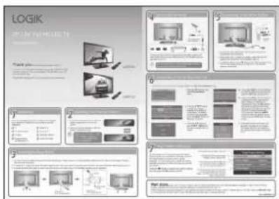Logik L24FE12I - Unpacking the TV - 8
