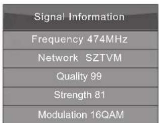 Logik L24FE12I - Signal Information (DTV Mode) (DVB-C) - 3