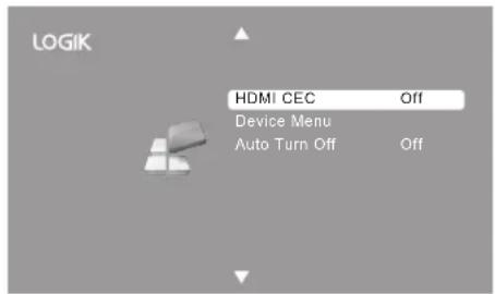 Logik L22FEDV12 - HDMI CEC (Consumer Electronics Control) (HDMI Mode) - 5
