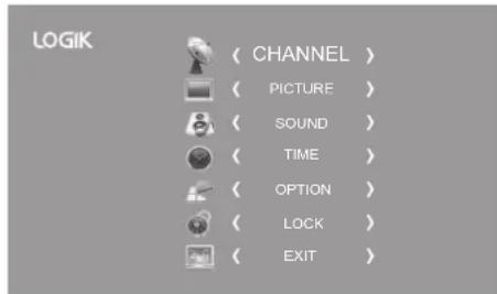 Logik L22FEDV12 - DTV Manual Tuning (DTV Mode) - 1