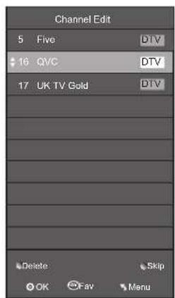 Logik L22FEDV12 - Channel Edit (DTV Mode) - 3