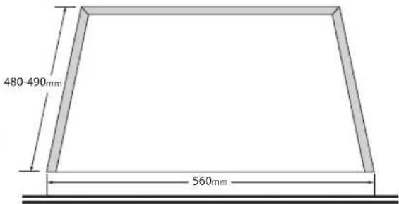 Logik LGHOBX16 - Cut Out Dimensions - 2