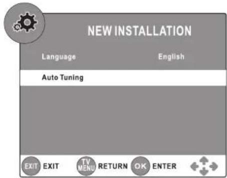 Logik L22LDIB10 - Turning the TV On for the First Time - 4