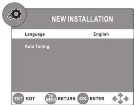 Logik L22LDIB10 - Turning the TV On for the First Time - 3