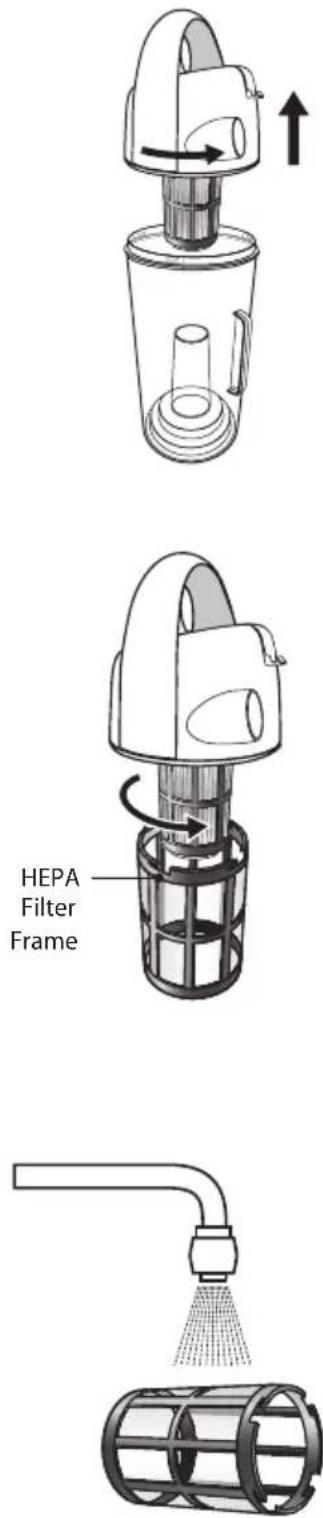 Logik L14VUR12 - Cleaning the HEPA Filter Frame - 1