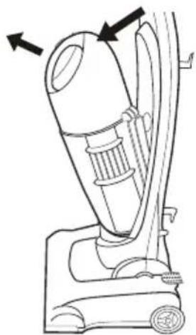 Logik L14VUR12 - Changing and Cleaning the Motor Protection Filter - 3