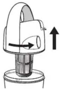 Logik L14VUR12 - Removing and Emptying the Dust Tank - 8