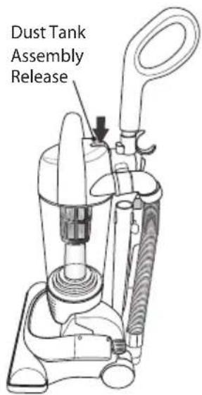 Logik L14VUR12 - Removing and Emptying the Dust Tank - 2