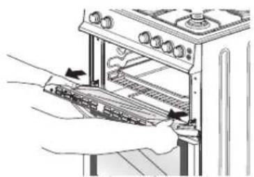 Logik LTOG50W12 - Removing the Top Oven Door - 5