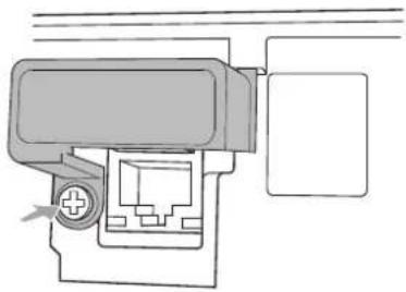 HITACHI MCWX5501 - Fastening the adapter cover - 3