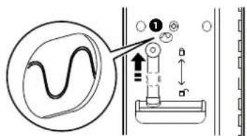 Diagram illustrating a mechanical or electrical system with labeled components and directional arrows, including a magnified view of the winding path.