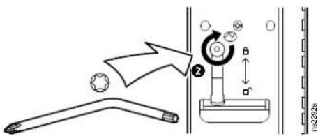 Diagram illustrating a mechanical or electrical process with labeled components and directional arrows, including a magnified view of a component.