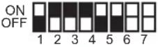 PANASONIC VL-VM303SX - Distributor DIP switch settings - 28