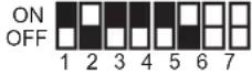 PANASONIC VL-VM303SX - Distributor DIP switch settings - 27