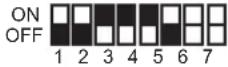 PANASONIC VL-VM303SX - Distributor DIP switch settings - 25