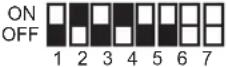 PANASONIC VL-VM303SX - Distributor DIP switch settings - 20