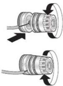 TECHNICS SU-C700EB - Speaker connection - 2