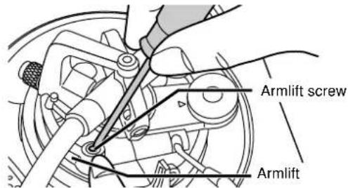 Armlift screw Armlift