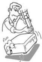 TOSHIBA TXP-451 - Do not carry by the camera arm. - 1