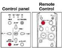 TOSHIBA TLP-T71M - ■ Correcting the keystone distortion (Keystone) - 1