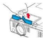 TOSHIBA TLP-T71M - ② Remove the air filter. - 1