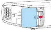 TOSHIBA TLP-S200 - ■Mounting a PC card - 3