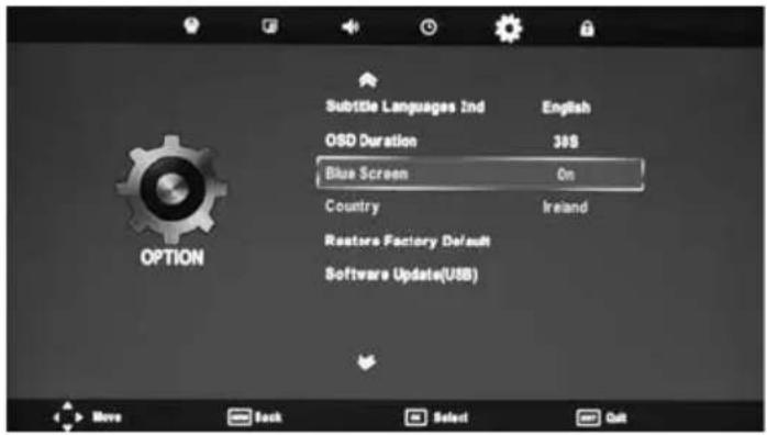 Technika LED22-248COMIW - OPTION MENU - 1