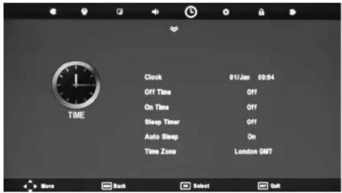 Technika LCD23-231-BR-G-ROI - TIME MENU - 1