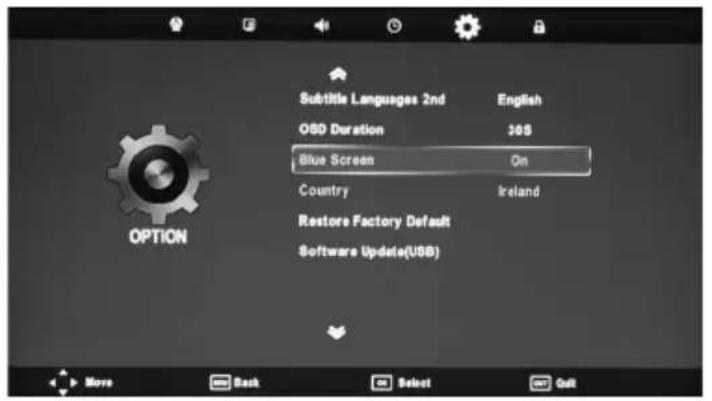 Technika LCD23-231-BR-G-ROI - OPTION MENU - 1