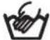 Tricity Bendix AW1460W - Wash Care Symbols - 7