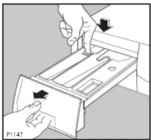 Tricity Bendix AW1460W - Cleaning the dispenser drawer - 1