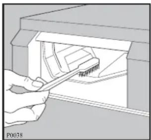 Tricity Bendix AW1460W - Cleaning the drawer recess - 1