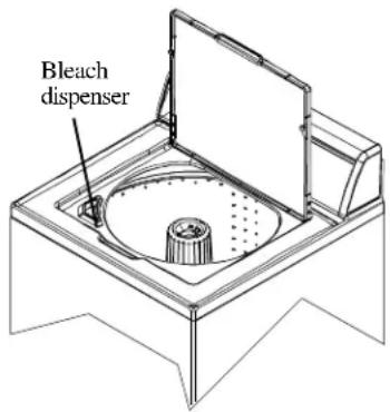 Speed Queen SLW110RAW - Bleach Dispenser - 1