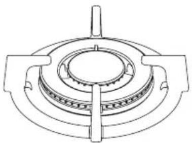 SVAN SVEC4RC - WOK BURNER - 1