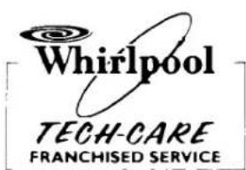 Whirlpool TECH-CARE FRANCHISED SERVICE