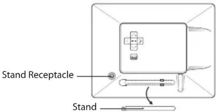 Sandstrøm S7DPF10 - Attaching the Stand - 1