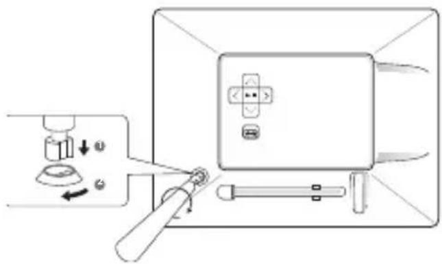Sandstrøm S7DPF10 - Attaching the Stand - 2
