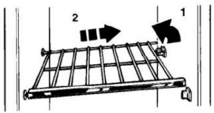 Roper RS20DKXBW00 - To remove the shelf: - 1