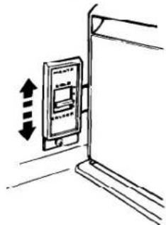 Roper RS20DKXBW00 - Adjusting the meat drawer temperature - 1
