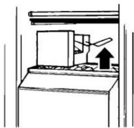Roper RS20DKXBW00 - To remove ice bin: - 2