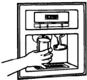 Roper RS20AKXDN00 - To dispense ice: - 2