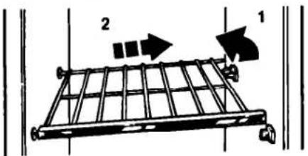 Roper RS20AKXDN00 - Removing the freezer shelves - 1