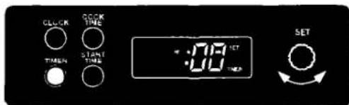 Roper FEP350YW2 - To cancel Timer before countdown is over: - 1