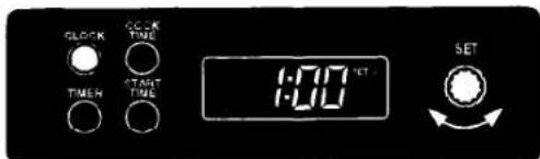 Roper FEP350YW2 - Setting the electronic clock - 2